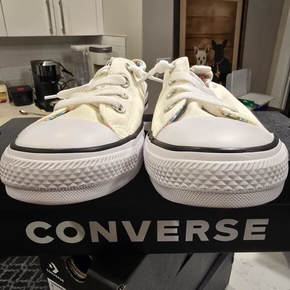 NEW Converse Chuck Taylor All Star Shoreline Slip-On Cream Womens Sz 9 A14970C - Picture 5 of 13